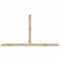 Ekena Millwork Portland Rough Sawn Timber Gable Bracket, Douglas Fir, 96"W x 52"H x 4"D x 4"F, 13/12 Pitch GBW096X52X0404POR00RDF - alternate 1